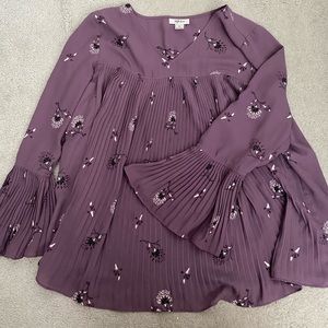 Style & Co Ruffles Blouse, EUC
